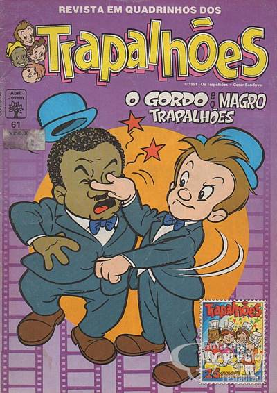 Trapalhões - Revista em Quadrinhos n° 61 - Abril