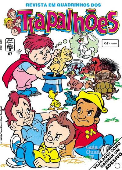 Trapalhões - Revista em Quadrinhos n° 67 - Abril