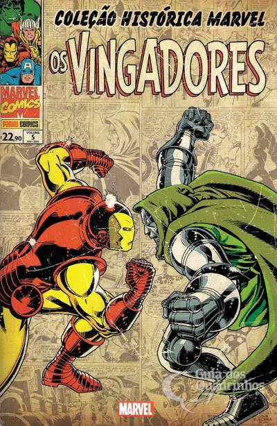 Coleção Histórica Marvel: Os Vingadores n° 5 - Panini
