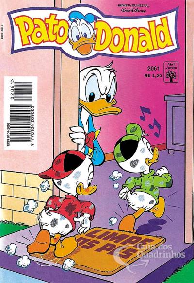 Pato Donald, O n° 2061 - Abril