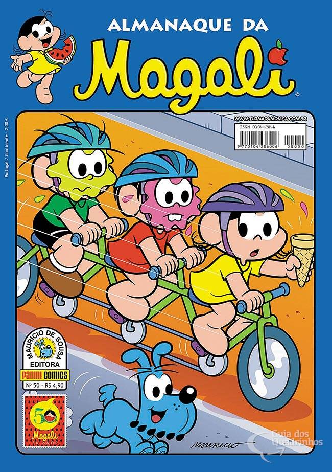 Almanaque Da Magali 1ª Série N° 50panini Guia Dos Quadrinhos 3248