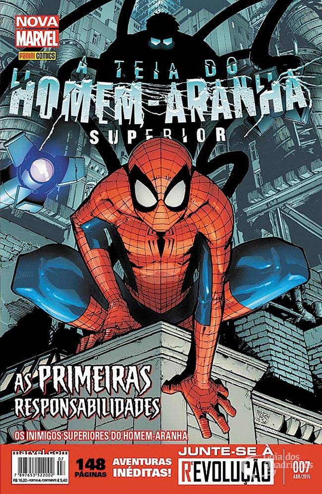 A Teia do Homem-Aranha Superior - 1ª Série/Panini n° 1-2-3-4-7-8