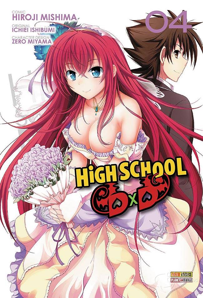 Mangá High School DxD - 1 ao 8 - Panini