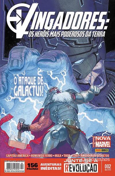 Vingadores: Os Heróis Mais Poderosos da Terra n° 2 - Panini