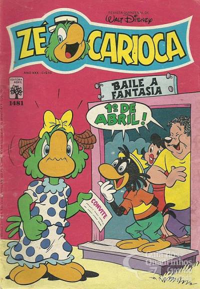 Zé Carioca n° 1481 - Abril