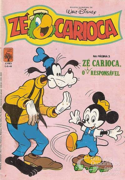 Zé Carioca n° 1585 - Abril