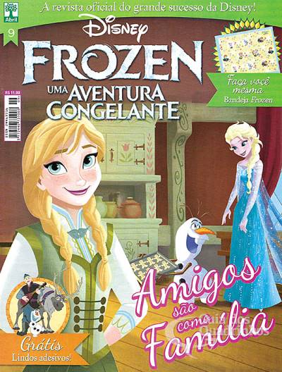 Frozen - Uma Aventura Congelante n° 9 - Abril