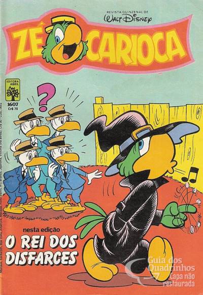 Zé Carioca n° 1607 - Abril