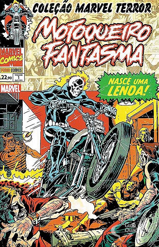 Titulo: Motoqueiro Fantasma (Marvel Comics). Artista: R