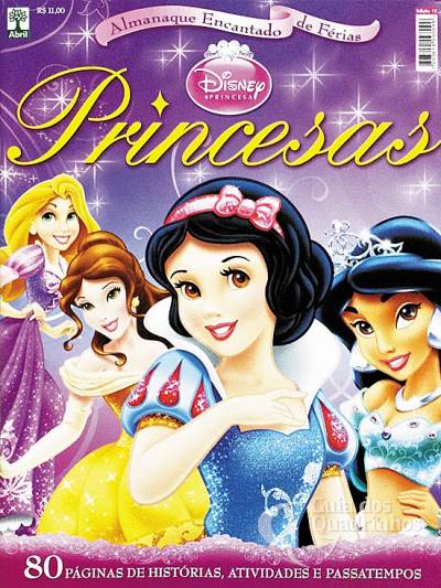 Almanaque Encantado de Férias Princesas n° 12 - Abril