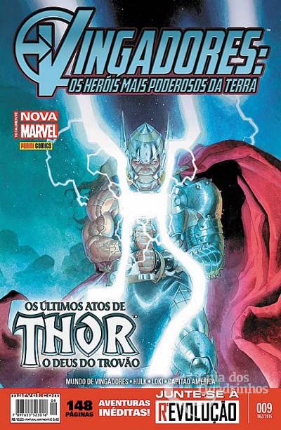Vingadores: Os Heróis Mais Poderosos da Terra n° 9 - Panini
