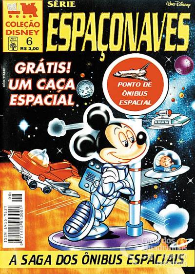 Coleção Disney - Série Espaçonaves n° 6 - Abril