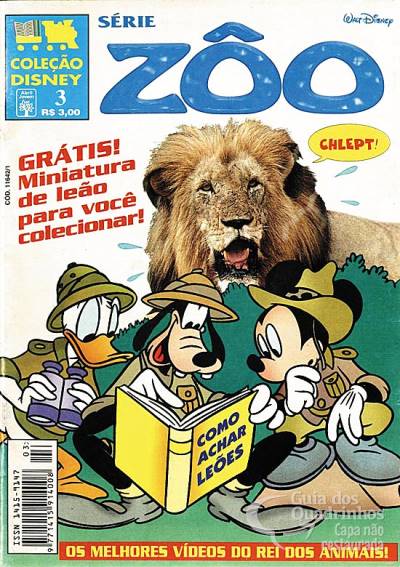 Coleção Disney - Série Zôo n° 3 - Abril