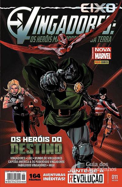 Vingadores: Os Heróis Mais Poderosos da Terra n° 11 - Panini