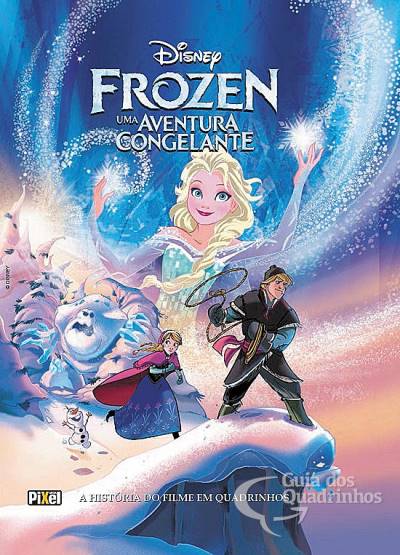 Frozen: Uma Aventura Congelante - A História do Filme em Quadrinhos (Capa Dura) - Pixel Media