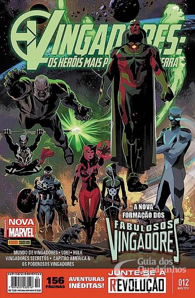 Vingadores: Os Heróis Mais Poderosos da Terra n° 12 - Panini
