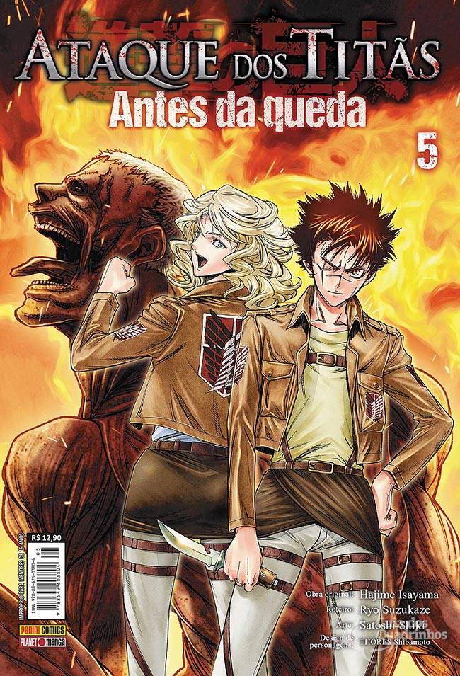 Ataque dos Titãs: Antes da Queda n° 5/Panini