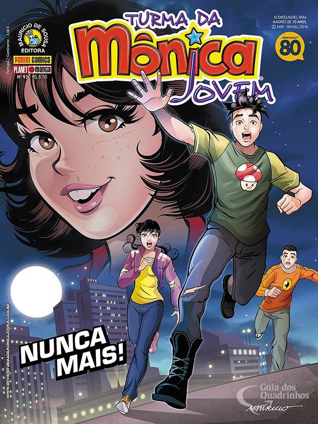 Turma Da Mônica Jovem 1ª Série N° 93panini Guia Dos Quadrinhos 1733