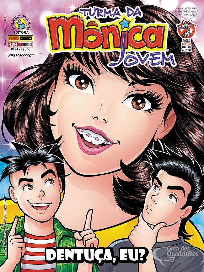 Turma Da Mônica Jovem 1ª Série N° 94panini Guia Dos Quadrinhos 