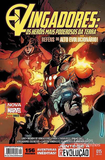 Vingadores: Os Heróis Mais Poderosos da Terra n° 15 - Panini