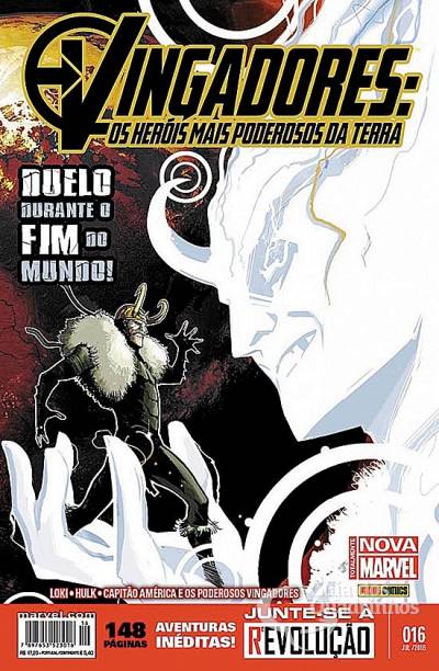 Vingadores: Os Heróis Mais Poderosos da Terra n° 16 - Panini