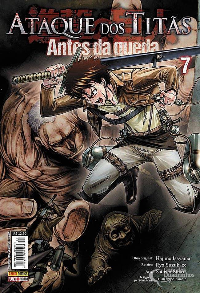 Ataque Dos Titãs - Shingeki no Kyojin - Vol. 5 [Mangá: Panini]