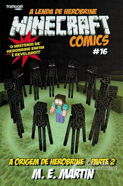 Minecraft Comics: A Lenda de Herobrine n° 16 - Tambor Digital-Edicase