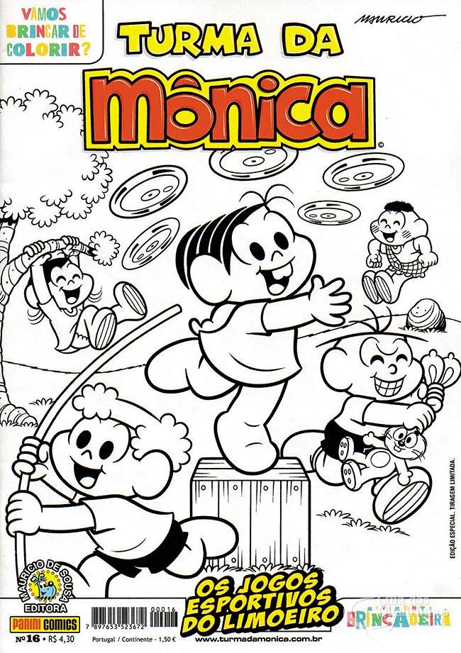 Turma Da Mônica: 400 Atividades E Desenhos Para Colorir - Editora