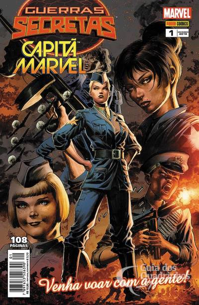 Guerras Secretas: Capitã Marvel n° 1 - Panini