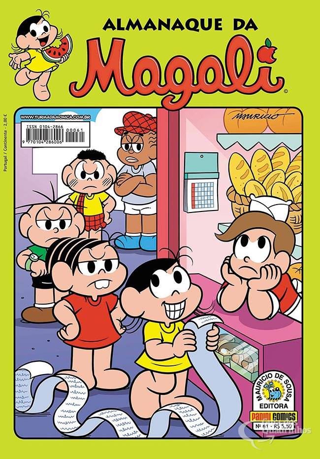 Almanaque Da Magali 1ª Série N° 61panini Guia Dos Quadrinhos 9308