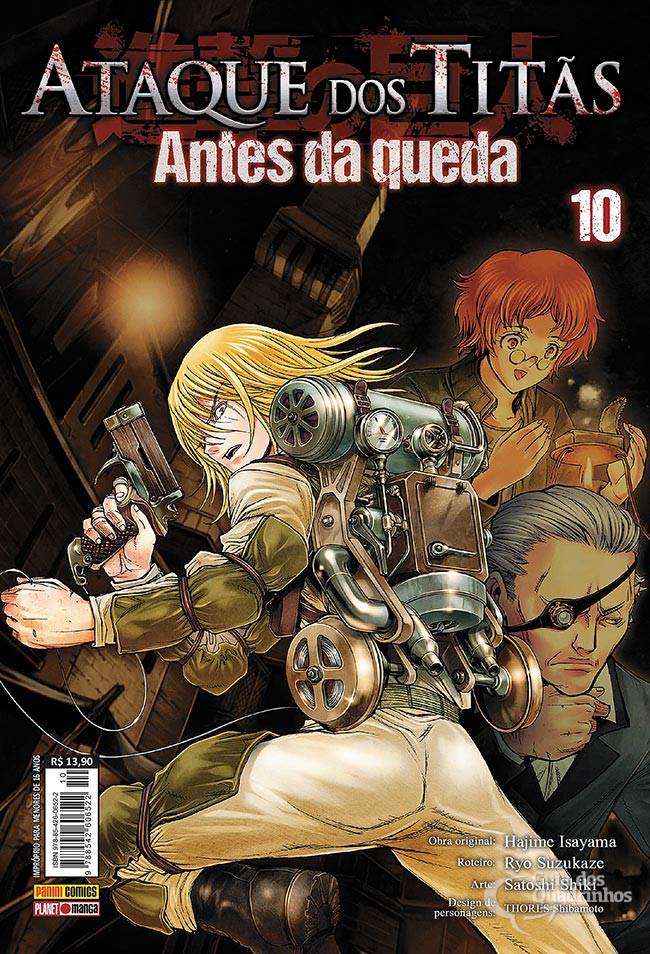 Mangá - Ataque dos Titãs - Antes da queda - Edição 2