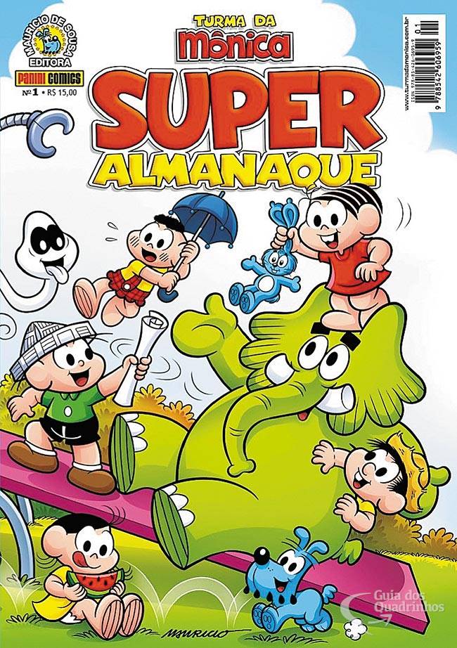 Super Almanaque Turma Da Mônica N° 1panini Guia Dos Quadrinhos 9467