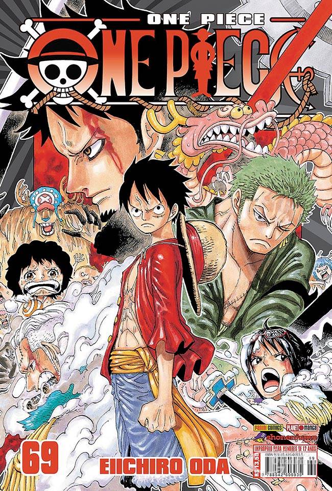 One Piece - 96, de Oda, Eiichiro. Editora Panini Brasil LTDA, capa