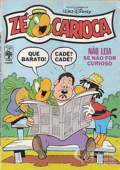 Zé Carioca n° 1763 - Abril