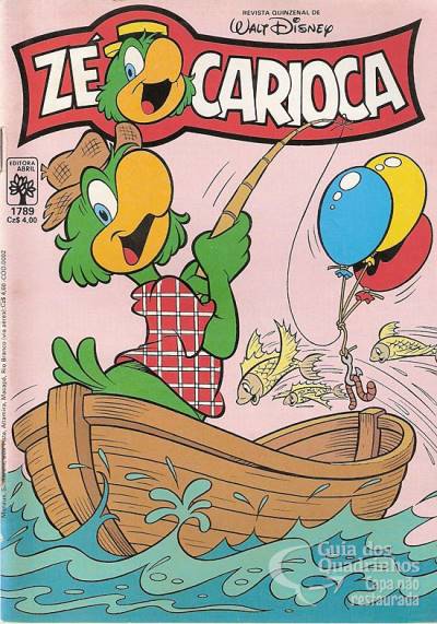 Zé Carioca n° 1789 - Abril