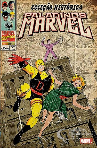 Coleção Histórica: Paladinos Marvel n° 1 - Panini