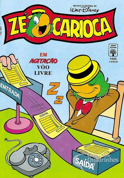Zé Carioca n° 1899 - Abril