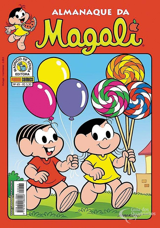 Almanaque Da Magali 1ª Série N° 65panini Guia Dos Quadrinhos 7363