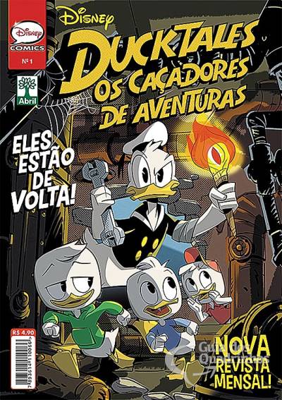 Ducktales, Os Caçadores de Aventuras n° 1 - Abril