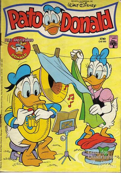 Pato Donald, O n° 1710 - Abril