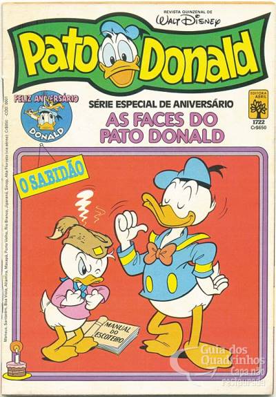Pato Donald, O n° 1722 - Abril