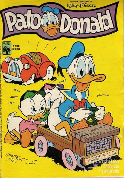 Pato Donald, O n° 1734 - Abril