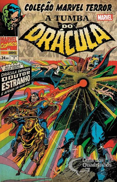 Coleção Marvel Terror - A Tumba do Drácula n° 7 - Panini