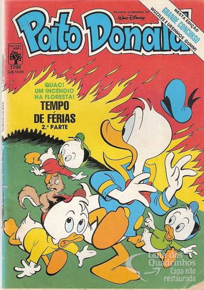 Pato Donald, O n° 1798 - Abril