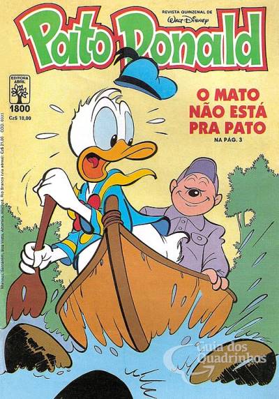 Pato Donald, O n° 1800 - Abril