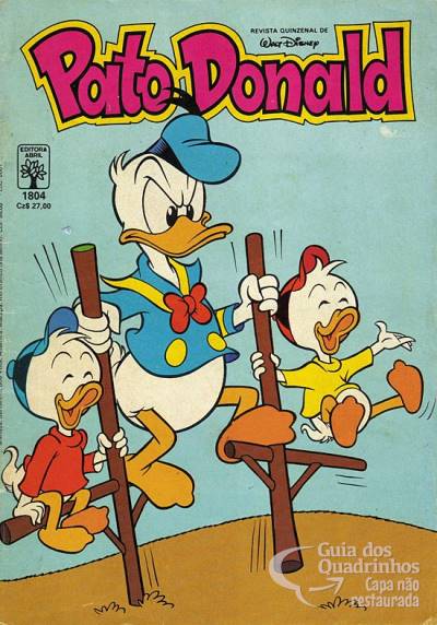 Pato Donald, O n° 1804 - Abril