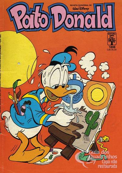 Pato Donald, O n° 1806 - Abril