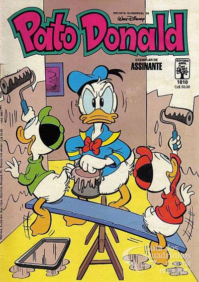 Pato Donald, O n° 1810 - Abril