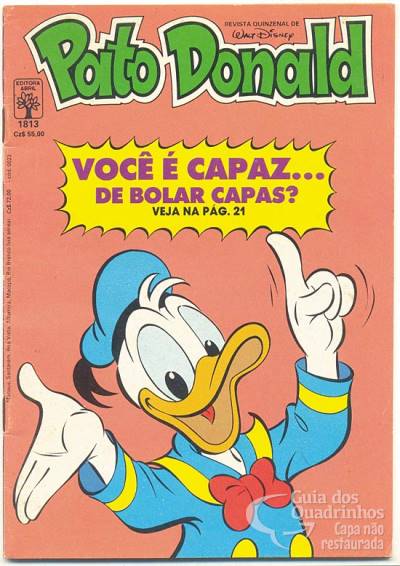 Pato Donald, O n° 1813 - Abril