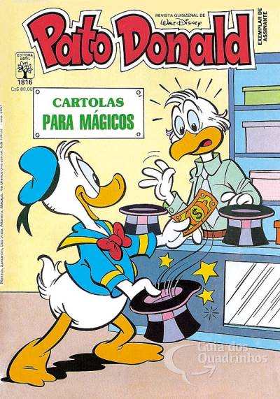 Pato Donald, O n° 1816 - Abril